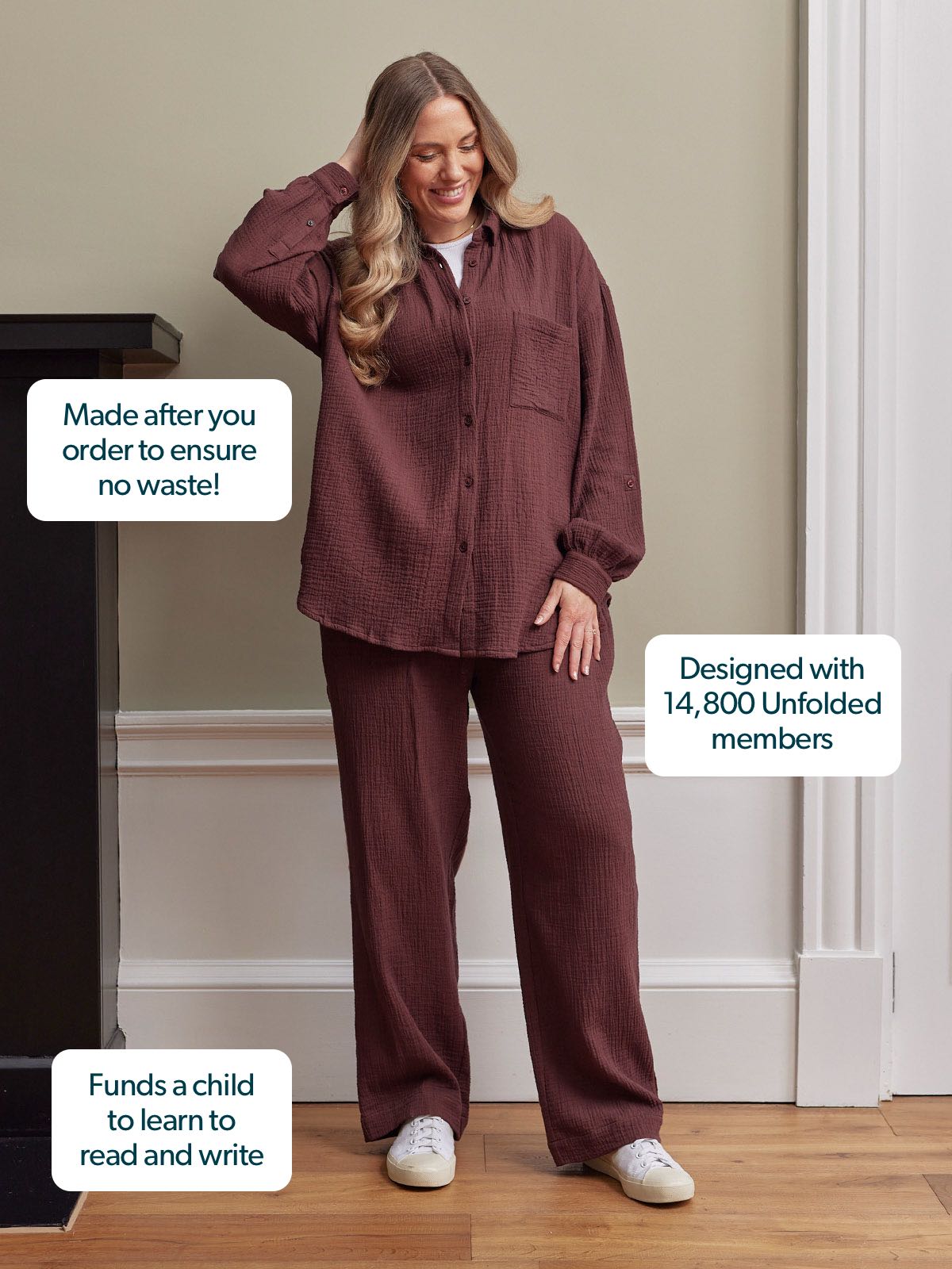 Shirt & Trouser Bundle - Deborah & Joy