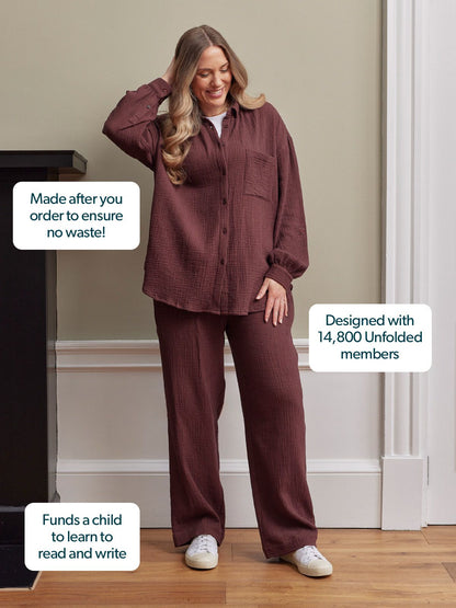 Shirt & Trouser Bundle - Deborah & Joy
